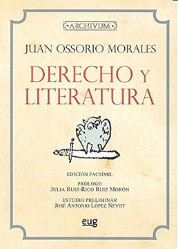 portada Derecho y literatura (ed. Facsimil) (Archivum)