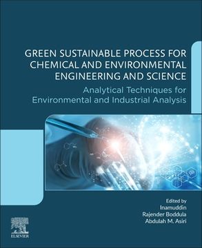 portada Green Sustainable Process for Chemical and Environmental Engineering and Science: Analytical Techniques for Environmental and Industrial Analysis (in English)