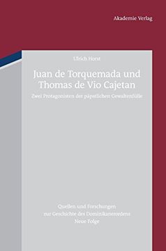 portada Juan de Torquemada und Thomas de vio Cajetan (en Alemán)