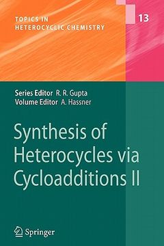 portada synthesis of heterocycles via cycloadditions ii (en Inglés)
