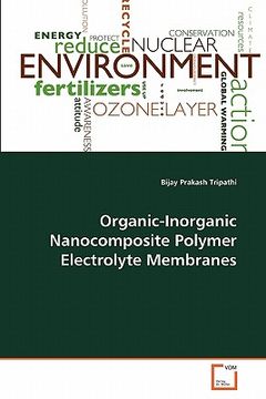 portada organic-inorganic nanocomposite polymer electrolyte membranes (en Inglés)