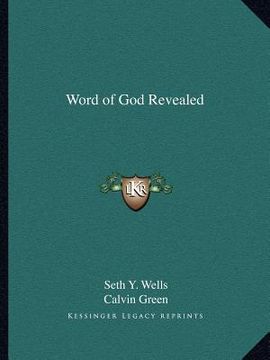 portada word of god revealed (in English)