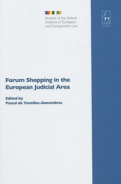 portada forum shopping in the european judicial area (in English)
