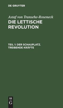 portada Der Schauplatz. Treibende krã Â¤Fte (German Edition) [Hardcover ] (in German)