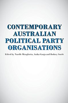 portada Contemporary Australian Political Party Organisations (in English)