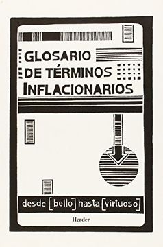 portada Glosario de términos inflacionarios: desde [bello] hasta [virtuoso] (in Spanish)