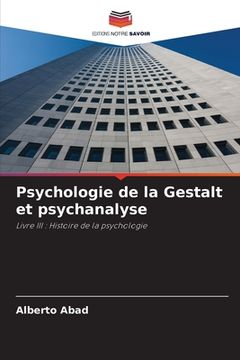 portada Psychologie de la Gestalt et psychanalyse (in French)
