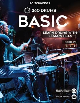 portada BASIC - Learn Drums with Lesson Plan (en Inglés)
