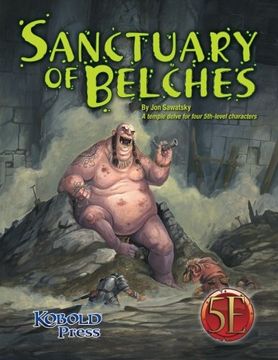 portada Sanctuary of Belches: A Temple Delve for Four 5Th-Level Characters (en Inglés)