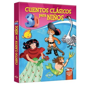 portada Cuentos Clasicos Para Niños en 3d (in Spanish)