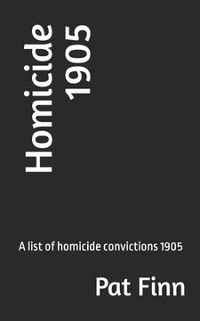 portada Homicide 1905 (en Inglés)