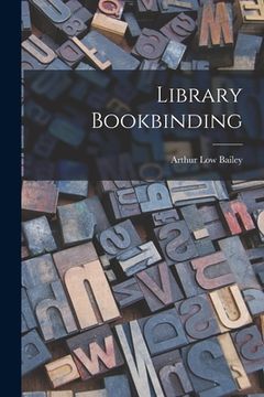 portada Library Bookbinding (en Inglés)