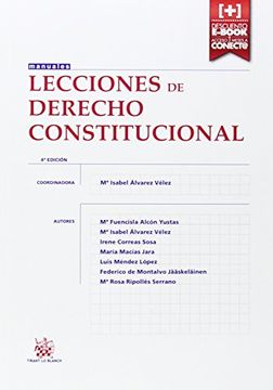 portada Lecciones de Derecho Constitucional 4ª Edición 2014 (Manuales de Derecho Constitucional)