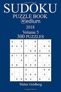 portada 300 Medium Sudoku Puzzle Book - 2018: 5