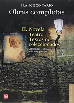 portada Obras Completas ii. Novela, Teatro y Textos no col