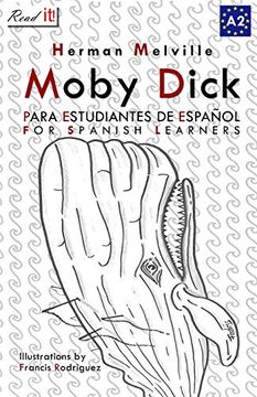 portada Moby Dick: Easy Reader for Spanish Learner. Level a2: Volume 6 (Read in Spanish) (in Spanish)
