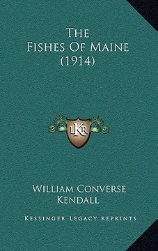 portada the fishes of maine (1914) (in English)