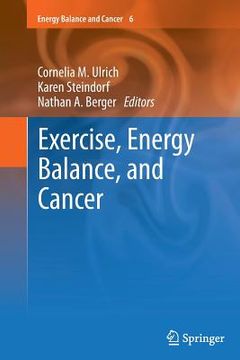 portada Exercise, Energy Balance, and Cancer (en Inglés)