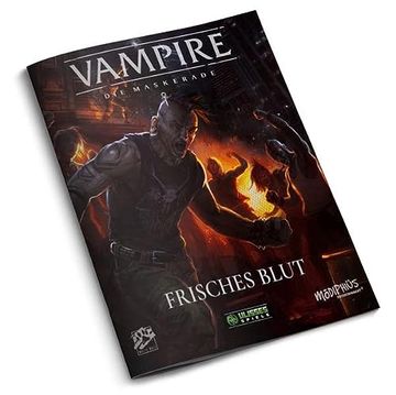 portada V5 Vampire - die Maskerade: Frisches Blut (en Alemán)