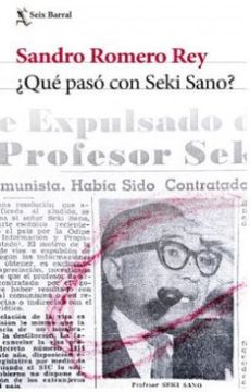 portada Que Paso con Seki Sano (in Spanish)