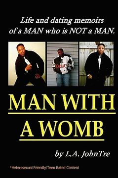 portada man with a womb (paperback) (en Inglés)
