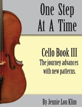 portada One Step At A Time: Cello III (en Inglés)