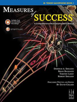 portada Measures of Success B-Flat Tenor Saxophone Book 1 (en Inglés)