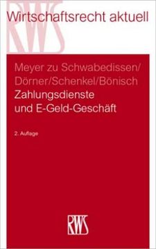 portada Zahlungsdienste und E-Geld-Geschäft (in German)