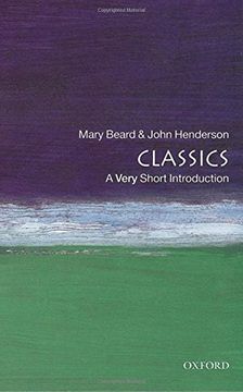 portada Classics: A Very Short Introduction (in English)
