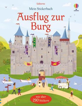 portada Mein Stickerbuch: Ausflug zur Burg (en Alemán)