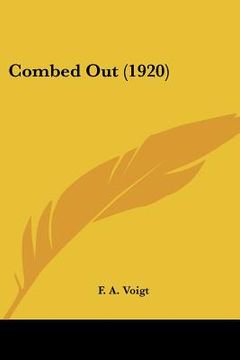 portada combed out (1920) (en Inglés)