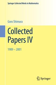 portada Collected Papers IV: 1989-2001 (en Inglés)