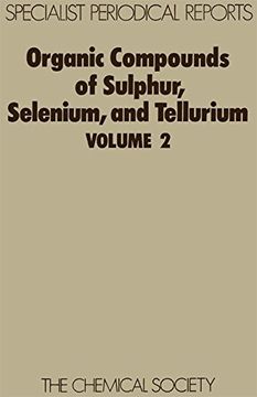 portada Organic Compounds of Sulphur, Selenium and Tellurium: Volume 2 (en Inglés)