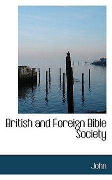 portada british and foreign bible society (in English)