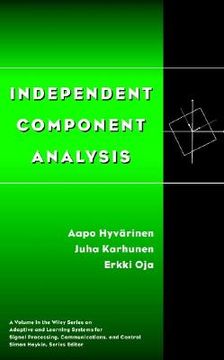 portada independent component analysis (in English)