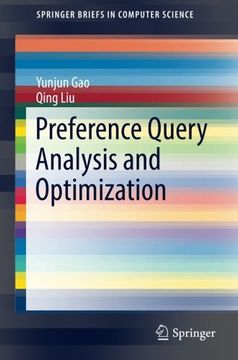 portada Preference Query Analysis and Optimization (Springerbriefs in Computer Science) 
