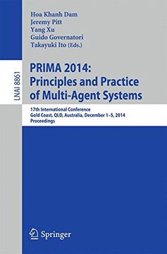 portada PRIMA 2014: Principles and Practice of Multi-Agent Systems: 17th International Conference, Gold Coast, QLD, Australia, December 1-5, 2014, Proceedings (Lecture Notes in Computer Science)