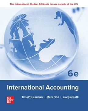 portada Ise International Accounting (Paperback)