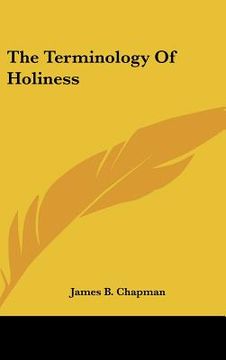 portada the terminology of holiness (en Inglés)
