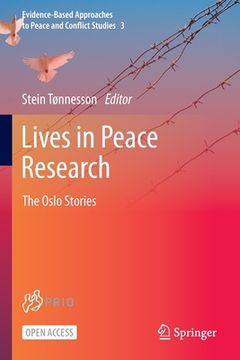 portada Lives in Peace Research: The Oslo Stories (en Inglés)