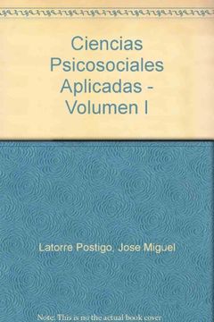 portada Ciencias Psicosociales Aplicadas - Volumen I (Spanish Edition)