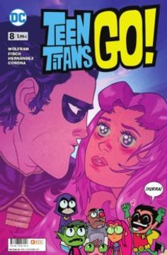 portada Teen Titans go! Nº 08