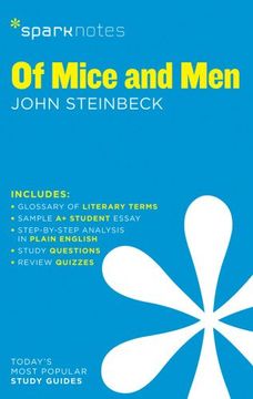 portada Of Mice and Men SparkNotes Literature Guide (SparkNotes Literature Guide Series)