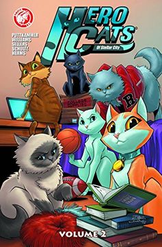 portada Hero Cats Volume 2 (Hero Cats of Stellar City) (en Inglés)