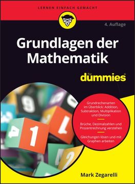 portada Grundlagen der Mathematik für Dummies 4e (en Alemán)