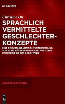 portada Sprachlich Vermittelte Geschlechterkonzepte (in German)