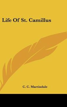 portada life of st. camillus (in English)