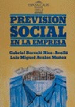 portada Prevision social en la empresa (Spanish Edition) (in Spanish)