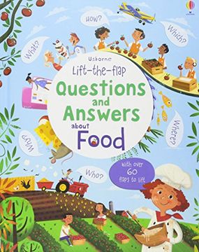 portada Lift-The-Flap Questions and Answers About Food (Lift-The-Flap Questions & Answers) (in English)