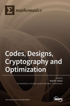 portada Codes, Designs, Cryptography and Optimization (en Inglés)